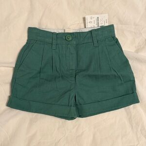 NWT J.Crew Factory Green Girl’s Shorts